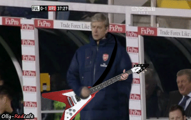 wenger guitarepa4d Gif of the day: Arsene Wenger & Roy Hodgson enjoy some tunes
